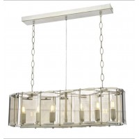 Drum Cam Sıralı Büyük Avize 